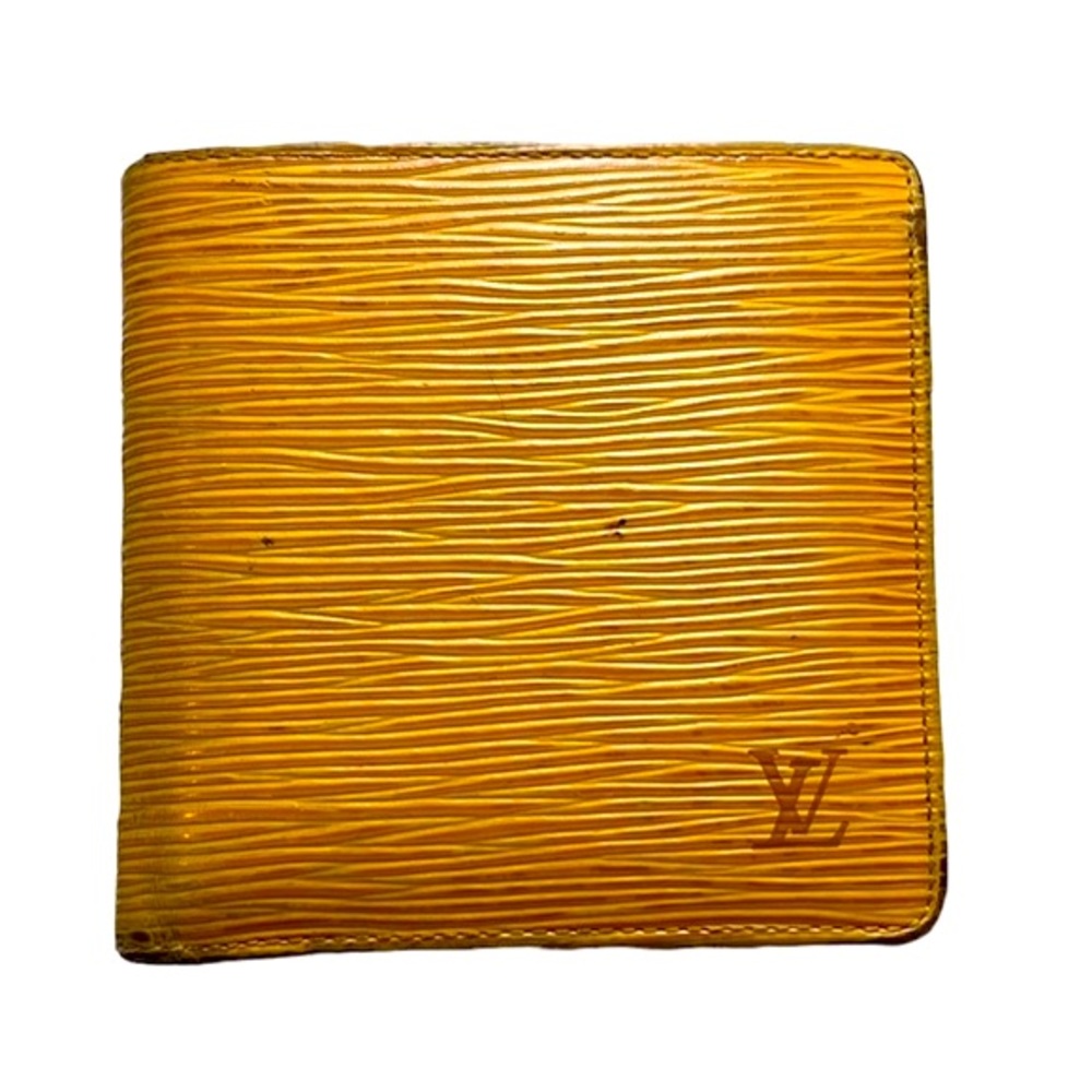 Louis Vuitton Yellow Epi Wallet